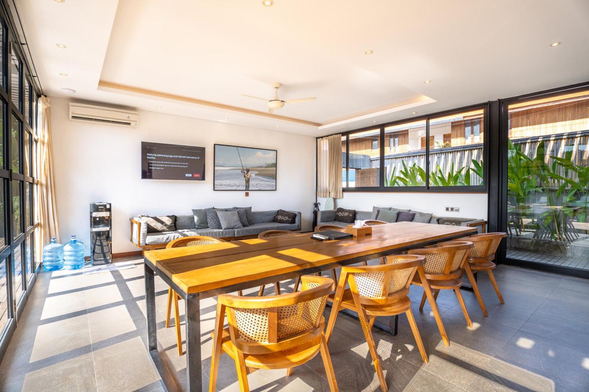 Brand New 5 Bedroom Villa Enclosed Living Room Canggu Exterior foto