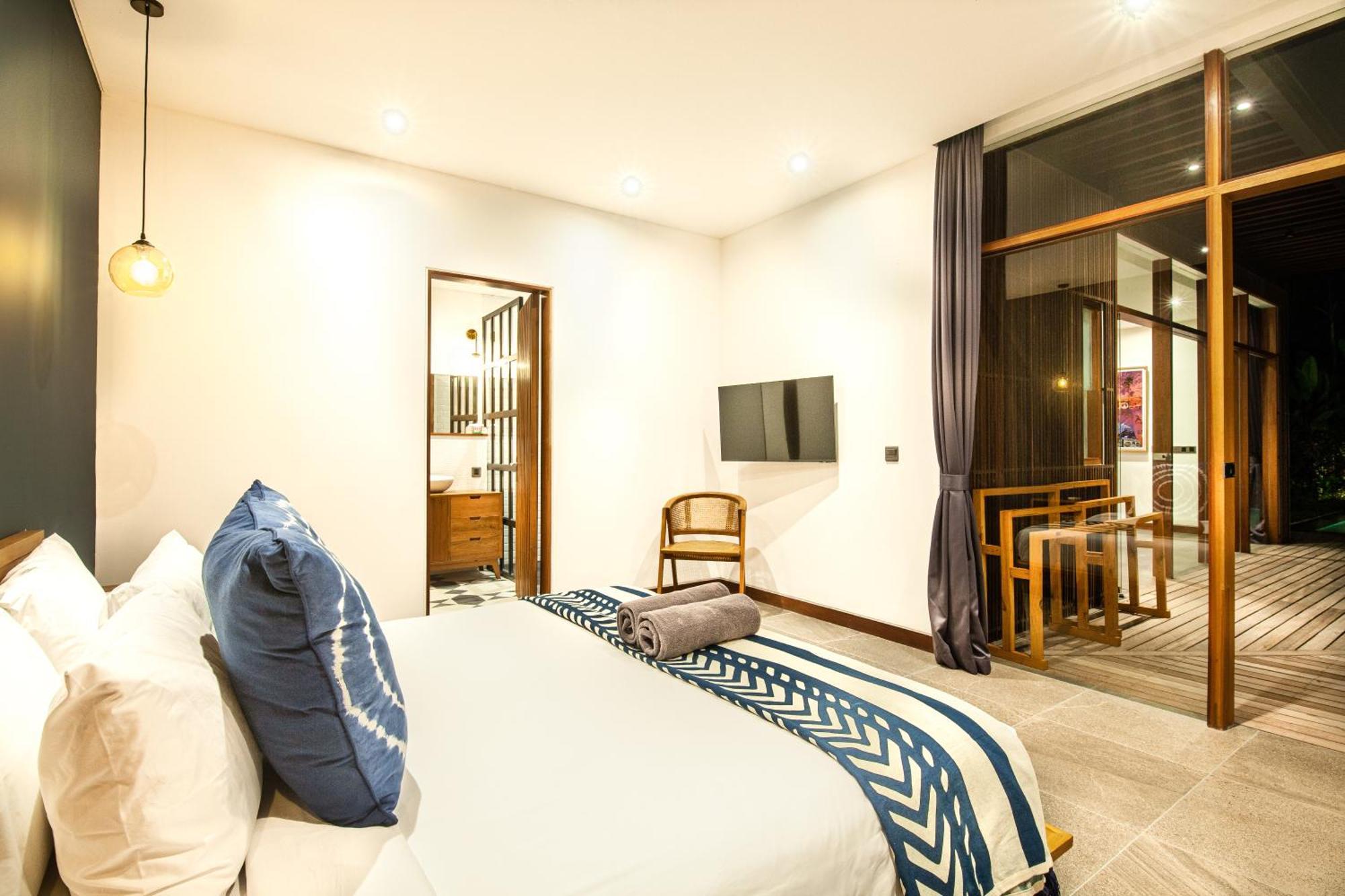 Brand New 5 Bedroom Villa Enclosed Living Room Canggu Exterior foto