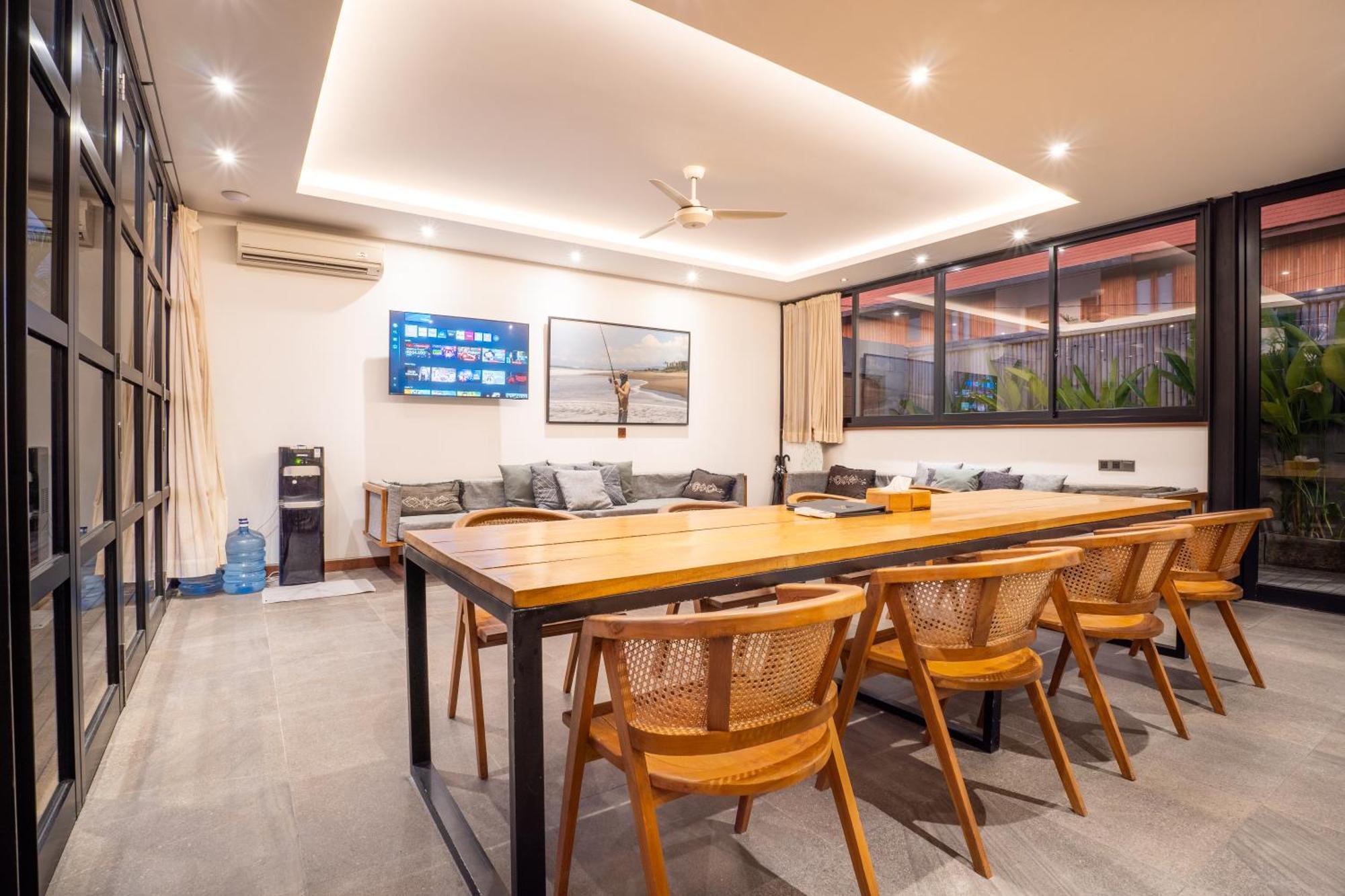 Brand New 5 Bedroom Villa Enclosed Living Room Canggu Exterior foto